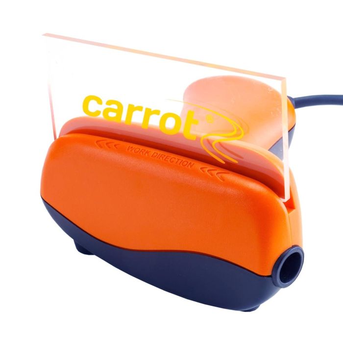 carrot wax scraper sharpener