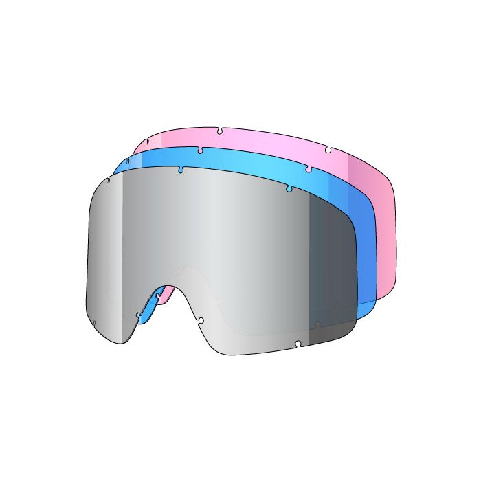 Shred Monocle kit 3 lenses, mixed colors