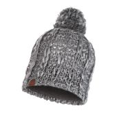 buff knitted polar hat Liv pebble grey