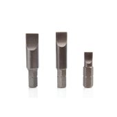 Snoli bits for screwdriver holder with straight slot
