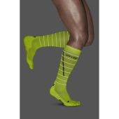 cep reflective compression socks men neon yellow