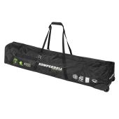 komperdell nationalteam expandable pole and ski bag with wheels