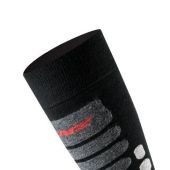 lenz skiing 3.0 socks black grey