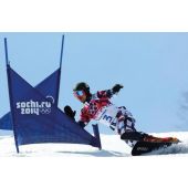 Liski snowboard slalom/parallel SL panels, no print