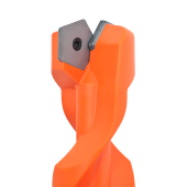 orange fox plastic snow drill bit