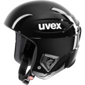 uvex race + fis helmet all black